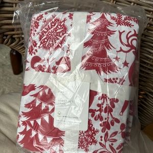 Pottery Barn Percale Christmas Sheets